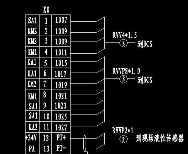 端子排接線圖